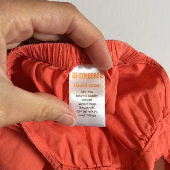 Gymboree coral embroidered halter tunic - Picture 5 of 6